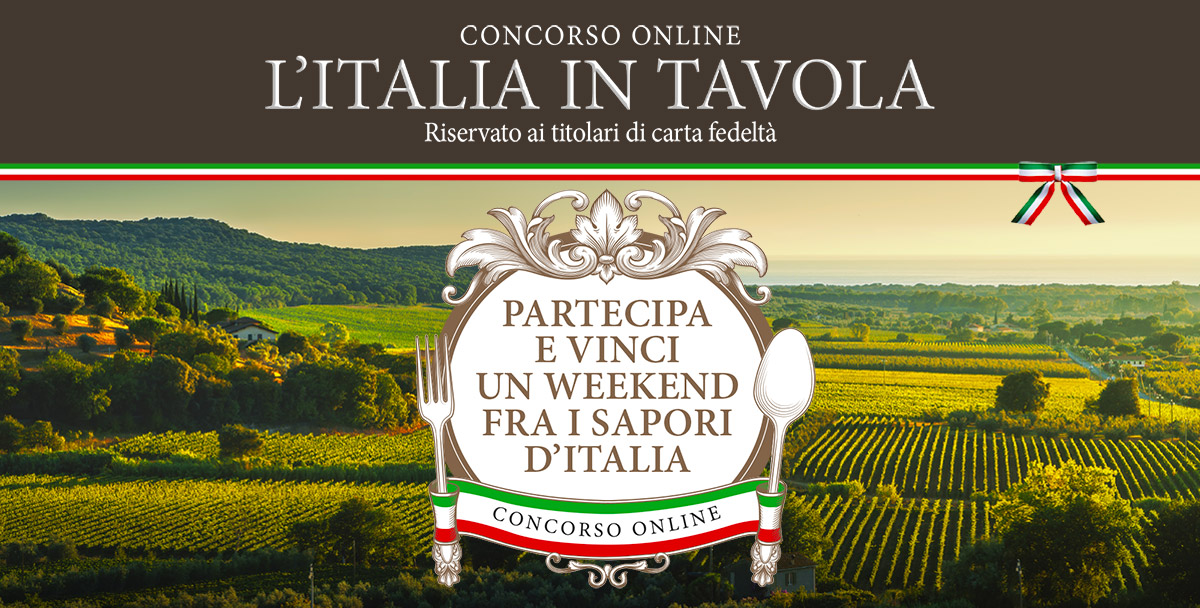 Italia in tavola concorso